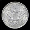 Image 3 : 1892-p Barber Quarter 25c Grades Choice Unc