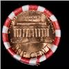 Image 2 : Shotgun Lincoln 1c roll, 1969-d 50 pcs Bank Wrapper.