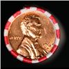 Image 2 : Shotgun Lincoln 1c roll, 1964-d 50 pcs Bank Wrapper.