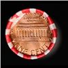 Image 2 : Shotgun Lincoln 1c roll, 1976-d 50 pcs Bank Wrapper.