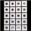 Image 3 : 20x Proof Jefferson Nickels in a Page, Dates from 1959 to 2005! Jefferson Nickel 5c Grades Brilliant