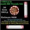 Image 1 : Shotgun Lincoln 1c roll, 1963-p 50 pcs Bank Wrapper.