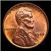 Image 2 : 1944-p Lincoln Cent 1c Grades Gem+ Unc RB