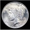 Image 2 : 1923-p Peace Dollar $1 Grades GEM+ Unc