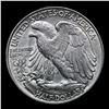 Image 3 : 1943-p Walking Liberty Half Dollar 50c Grades Select Unc