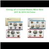 Image 1 : Group of 2 United States Mint Set in Original Government Packaging! From 1977-1978 with 24 Coins Ins