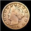 Image 2 : 1883 n/c "Racketeer Nickel" Liberty Nickel 5c Grades vg+