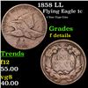 Image 1 : 1858 LL Flying Eagle Cent 1c Grades f details