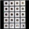 Image 2 : 20x Proof Jefferson Nickels in a Page, Dates from 1959 to 2005! Jefferson Nickel 5c Grades Brilliant