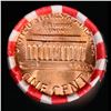 Image 2 : Shotgun Lincoln 1c roll, 1976-d 50 pcs Bank Wrapper.