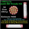 Image 1 : Shotgun Lincoln 1c roll, 1963-p 50 pcs Bank Wrapper.