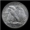 Image 3 : 1941-p Walking Liberty Half Dollar 50c Grades Select Unc