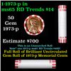 Image 1 : Shotgun Lincoln 1c roll, 1973-p 50 pcs Bank Wrapper.