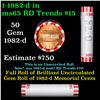 Image 1 : Shotgun Lincoln 1c roll, 1982-d 50 pcs Bank Wrapper.