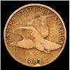 Image 2 : 1857 Flying Eagle Cent 1c Grades f+