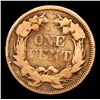 Image 3 : 1857 Flying Eagle Cent 1c Grades f+