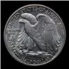 Image 3 : 1941-p Walking Liberty Half Dollar 50c Grades Choice+ Unc