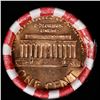 Image 2 : Shotgun Lincoln 1c roll, 1969-d 50 pcs Bank Wrapper.