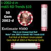 Image 1 : Shotgun Lincoln 1c roll, 2002-d 50 pcs Bank Wrapper.