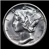 Image 2 : 1941-s Mercury Dime 10c Grades GEM++ Unc