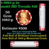 Image 1 : Shotgun Lincoln 1c roll, 1982-p 50 pcs Bank Wrapper.