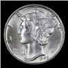 Image 2 : 1942-s Mercury Dime 10c Grades GEM++ Unc
