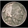 Image 2 : 1936-p Buffalo Nickel Mint Error 5c Grades vf++