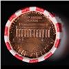 Image 2 : Shotgun Lincoln 1c roll, 1974-d 50 pcs Bank Wrapper.