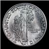 Image 3 : 1943-p Mercury Dime 10c Grades GEM+ Unc