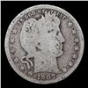 Image 2 : 1907-p Barber Quarter 25c Grades g+