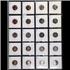 Image 3 : 20x Proof Jefferson Nickels in a Page, Dates from 1959 to 2005! Jefferson Nickel 5c Grades Brilliant