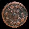 Image 3 : 1863 New York Civil War Token 1c Grades f, fine