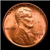 Image 2 : 1954-s Lincoln Cent 1c Grades GEM+ Unc RB