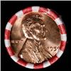 Image 2 : Shotgun Lincoln 1c roll, 1959-p 50 pcs Bank Wrapper.