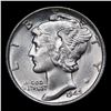 Image 2 : 1942-s Mercury Dime 10c Grades GEM+ FSB