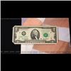 Image 4 : 2003A $2 Green Seal Federal Reserve Note (Cleveland, OH) In 2008 Series Department of Treasury Envel