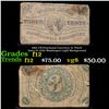 Image 1 : 1865 US Fractional Currency 3c Third Issue Fr-1226 Washingon Light Background Grades f, fine
