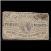 Image 2 : 1865 US Fractional Currency 3c Third Issue Fr-1226 Washingon Light Background Grades f, fine