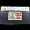 Image 2 : PCGS Rare 1893 World's Columbian Exposition Ticket Chicago, IL Graded cu66 By PCGS