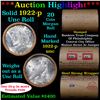 Image 1 : ***Auction Highlight*** Full solid date 1922-p Uncirculated Peace silver dollar roll, 20 coins (fc)