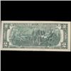 Image 3 : 1976 $2 Federal Reserve Note 1st Day of Issue, with Stamp Grades Choice AU/BU Slider
