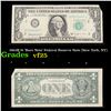 Image 1 : 1963B $1 'Barr Note' Federal Reserve Note (New York, NY) Grades vf+