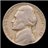 Image 2 : 1942-p Jefferson Nickel Mint Error 5c Grades vf++