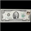 Image 2 : 1976 $2 Federal Reserve Note, with Stamp Dated May 13 1976 Grades Choice AU/BU Slider