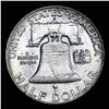 Image 3 : 1951-d Franklin Half Dollar 50c Grades Select Unc FBL