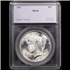 Image 4 : 1924-p Peace Dollar $1 Graded ms66 BY SEGS