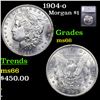 Image 1 : 1904-o Morgan Dollar $1 Graded ms66 By SEGS