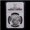 Image 2 : NGC 1900-p Morgan Dollar $1 Graded ms63 By NGC