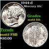 Image 1 : 1944-d Mercury Dime 10c Grades Select Unc FSB