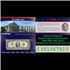 Image 1 : 2003A $2 Federal Reserve Note, Uncirculated 2010 BEP Folio Issue (Richmond, VA) Grades Gem CU